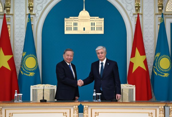 Kazakhstan and Vietnam ink joint statement to forge strategic partnership