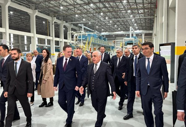 Belarusian PM visits Azerbaijan's Aghdam Industrial Park (PHOTO)