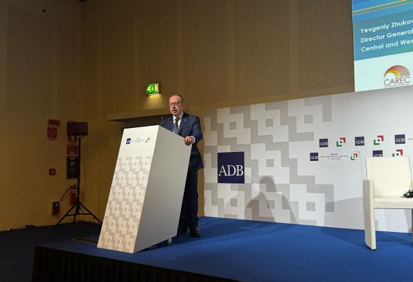 Trans-Caspian route important to serve CAREC regions' non-energy trade with other partners - Yevgeniy Zhukov