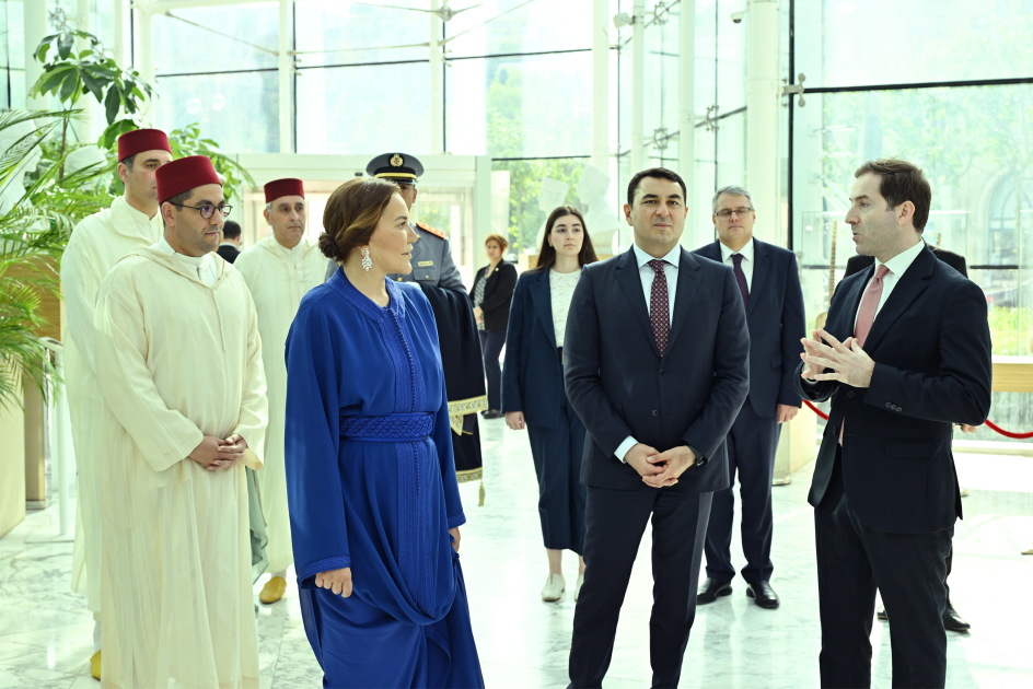 Moroccan Princess visits International Mugham Center in Azerbaijan's Baku (PHOTO)