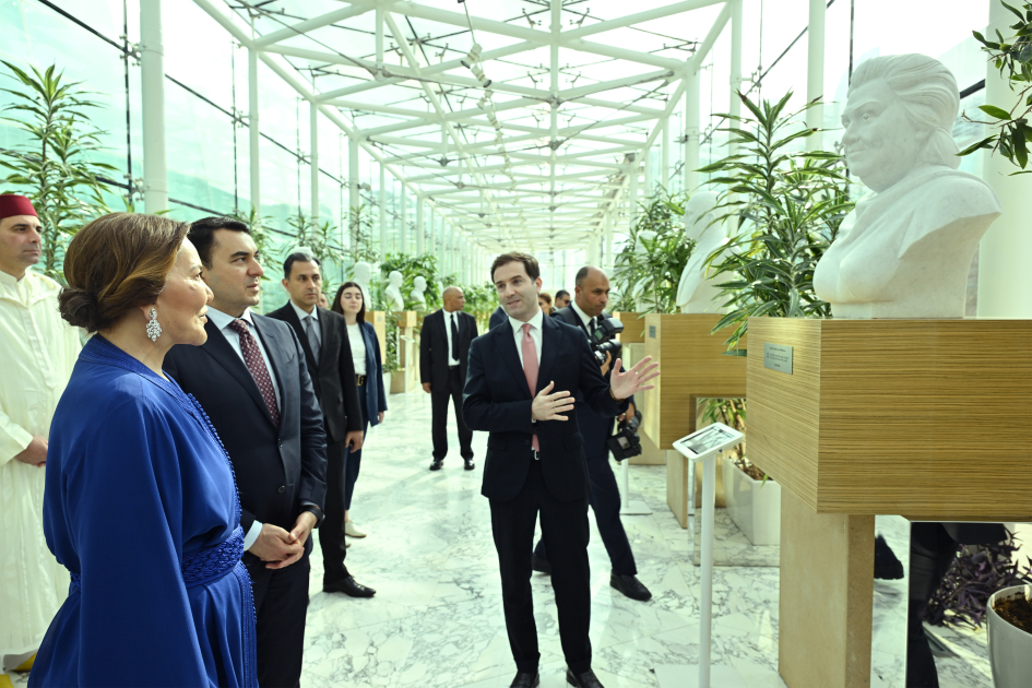 Moroccan Princess visits International Mugham Center in Azerbaijan's Baku (PHOTO)