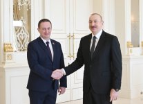 President Ilham Aliyev receives Belarus PM (PHOTO/VIDEO)