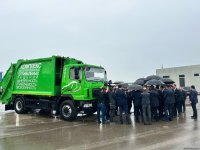 Belarus hands over special-purpose vehicle to Azerbaijan's Aghdam district (PHOTO)