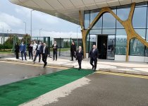 Belarusian prime minister arrives in Azerbaijan's Fuzuli (PHOTO)