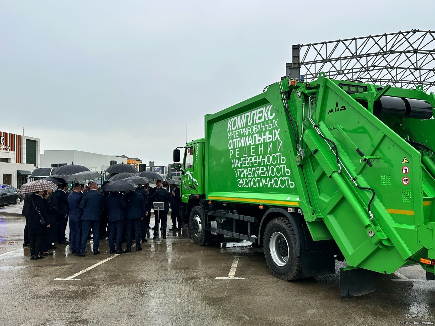Belarus hands over special-purpose vehicle to Azerbaijan's Aghdam district (PHOTO)