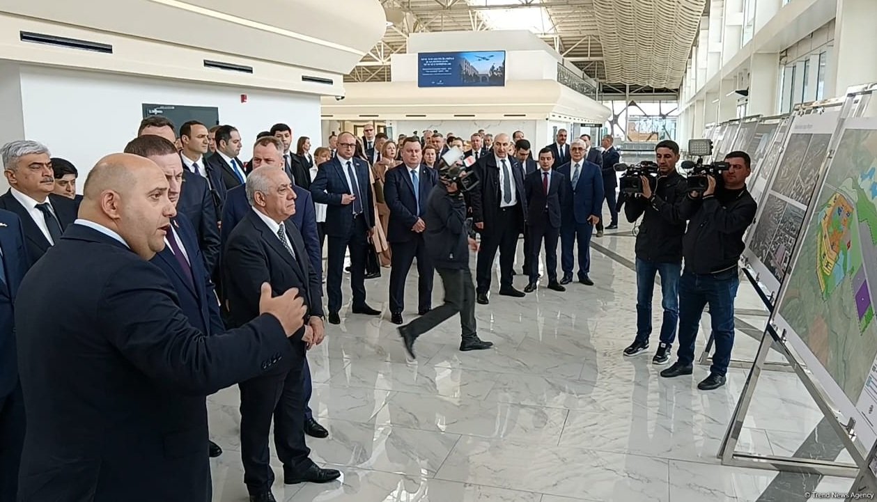 Belarusian prime minister arrives in Azerbaijan's Fuzuli (PHOTO)