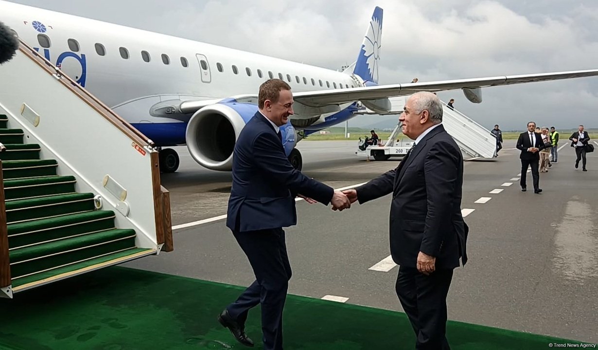 Belarusian prime minister arrives in Azerbaijan's Fuzuli (PHOTO)