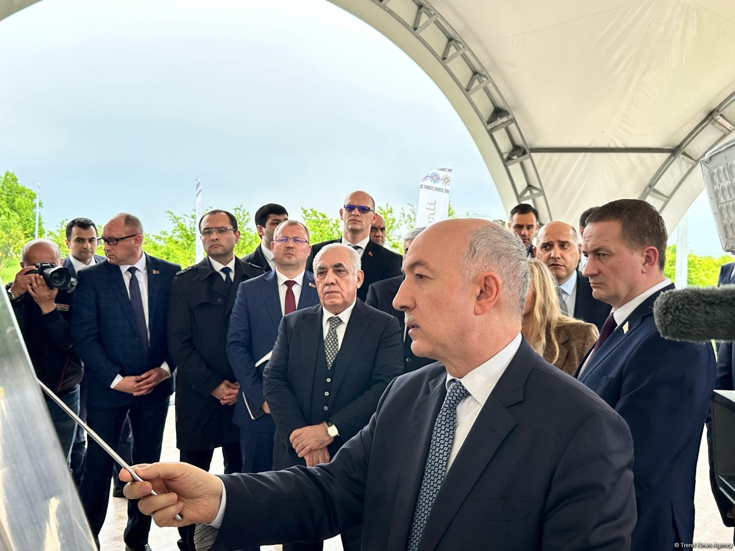 Belarusian PM views future agro town within Gizil Kangarli of Azerbaijan's Aghdam (PHOTO)