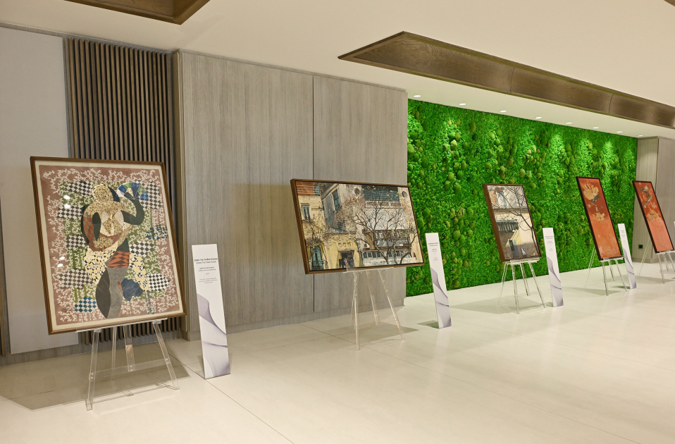 President Ilham Aliyev, First Lady Mehriban Aliyeva, General Secretary To Lam and his spouse Ngo Phuong Ly view exhibition of Vietnamese paintings (PHOTO/VIDEO)