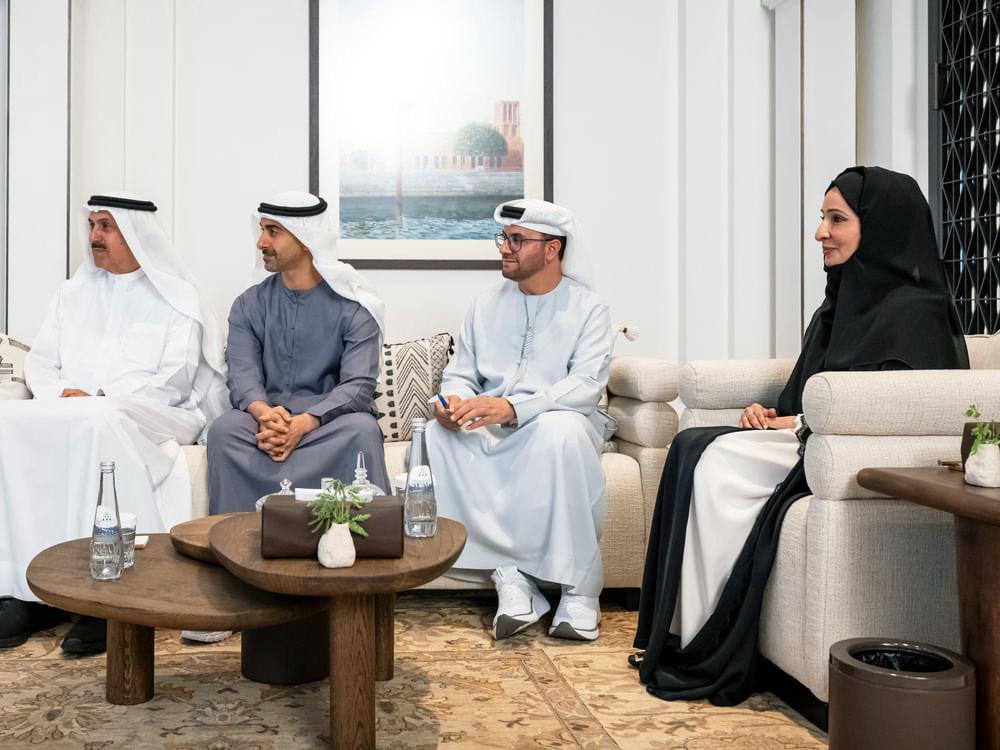 Azerbaijan Parliament speaker holds talks with UAE President on expanding relations (PHOTO)