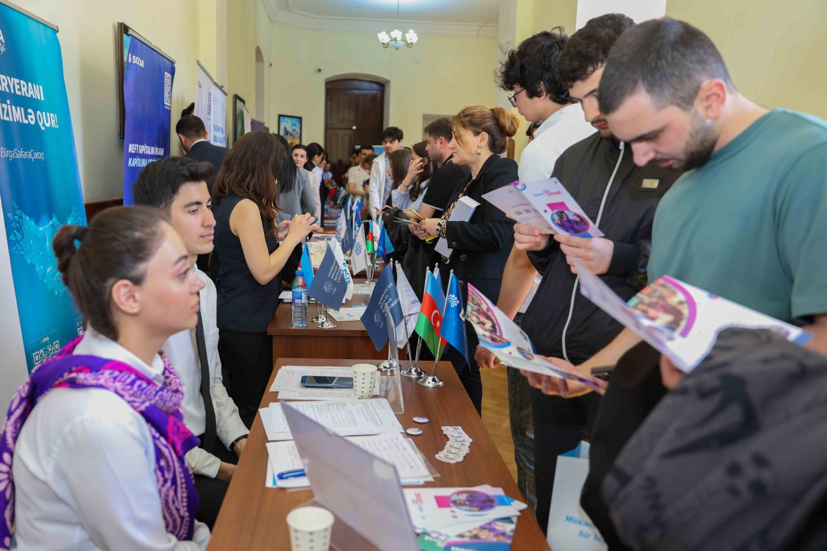 16th Career Fair held at UNEC (PHOTO)