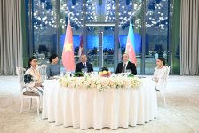 President Ilham Aliyev hosts state banquet in honor of General Secretary of Central Committee of Communist Party of Vietnam (PHOTO/VIDEO)