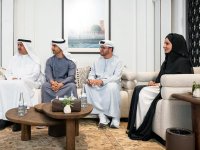 Azerbaijan Parliament speaker holds talks with UAE President on expanding relations (PHOTO)