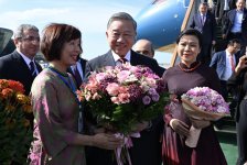 General Secretary To Lam arrives in Azerbaijan on state visit (PHOTO)