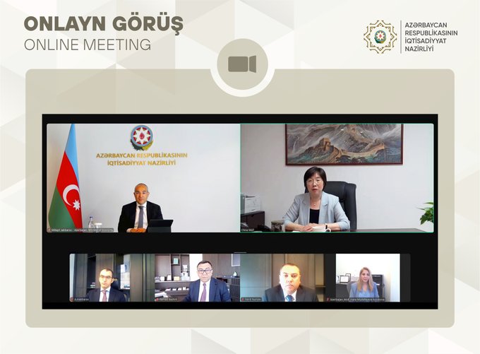 Azerbaijan brainstorms infrastructure dev't projects with AIIB