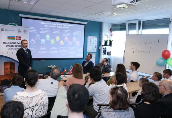 Azerbaijani diaspora holds meeting in Norway (PHOTO)