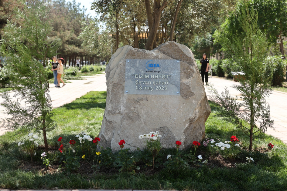 Another renovated courtyard under "Our Courtyard" Project opened for residents' use in Shirvan (PHOTO)
