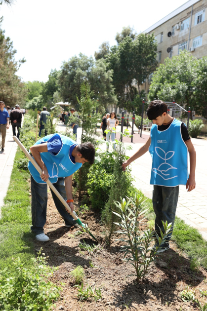 Another renovated courtyard under "Our Courtyard" Project opened for residents' use in Shirvan (PHOTO)