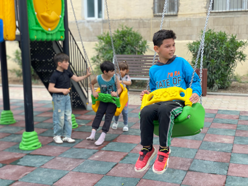Another renovated courtyard under "Our Courtyard" Project opened for residents' use in Shirvan (PHOTO)
