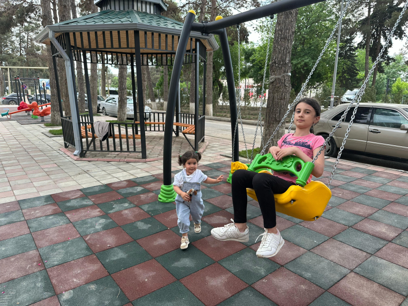 Another renovated courtyard under "Our Courtyard" Project opened for residents' use in Shirvan (PHOTO)