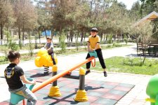 Another renovated courtyard under "Our Courtyard" Project opened for residents' use in Shirvan (PHOTO)