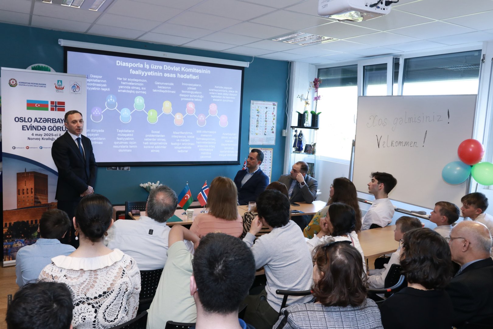 Azerbaijani diaspora holds meeting in Norway (PHOTO)