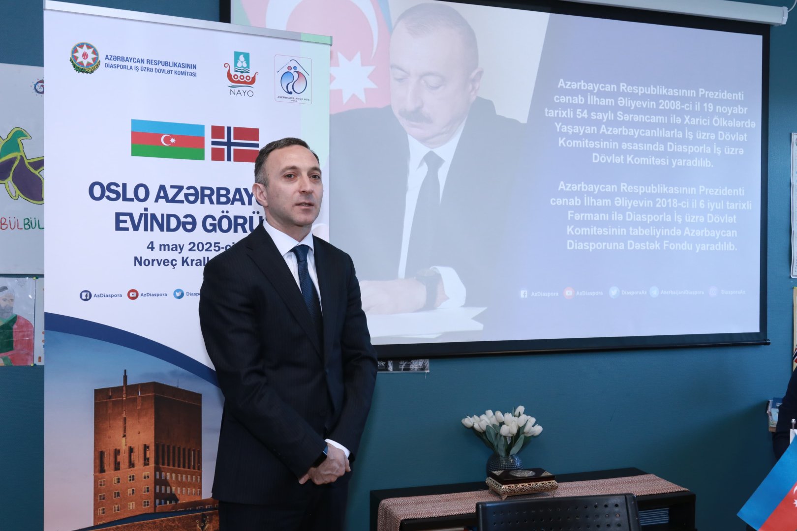 Azerbaijani diaspora holds meeting in Norway (PHOTO)