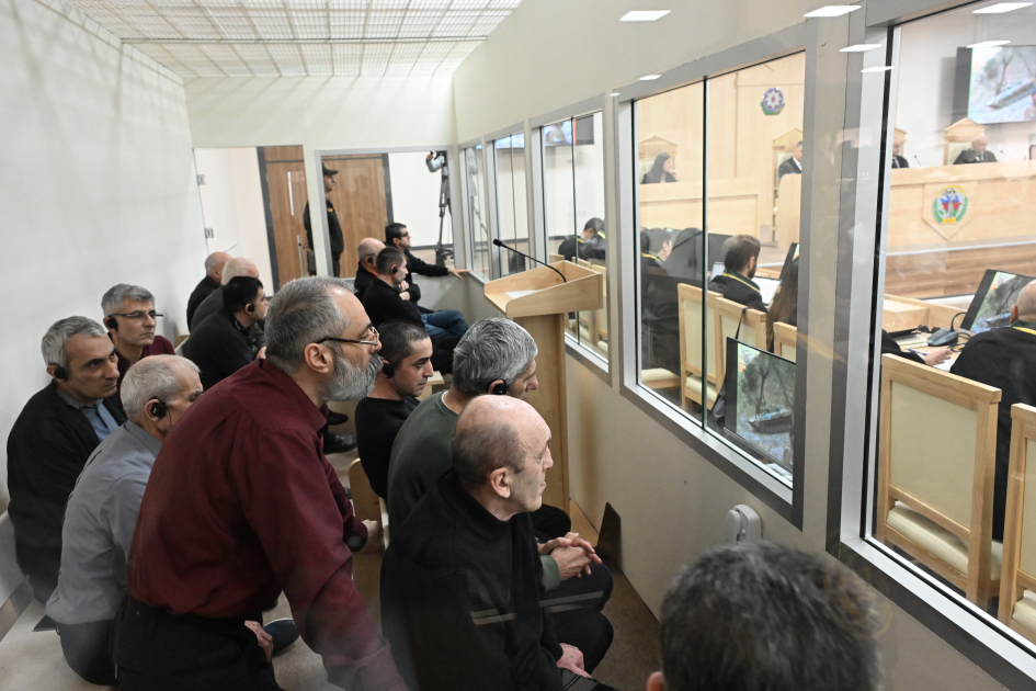 Trial of Armenian individuals accused of war crimes and crimes against humanity continues (PHOTO)