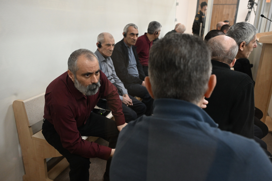 Trial of Armenian individuals accused of war crimes and crimes against humanity continues (PHOTO)