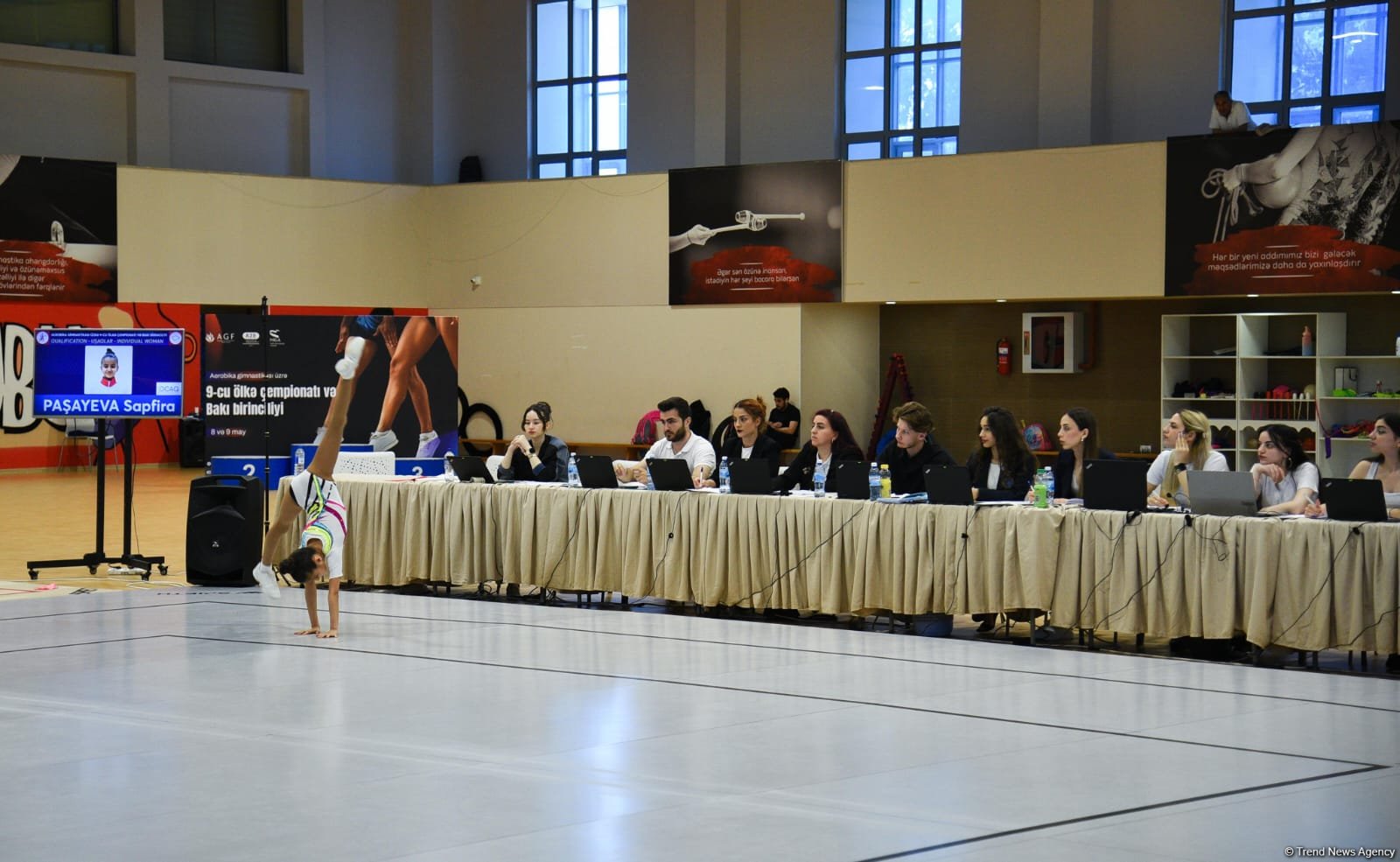 9th National Aerobic Gymnastics Championship kicks off in Azerbaijan's Baku (PHOTO)
