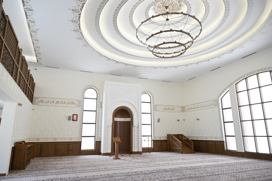 President Ilham Aliyev, First Lady Mehriban Aliyeva attend inauguration of Dashalti village mosque in Shusha district (PHOTO)