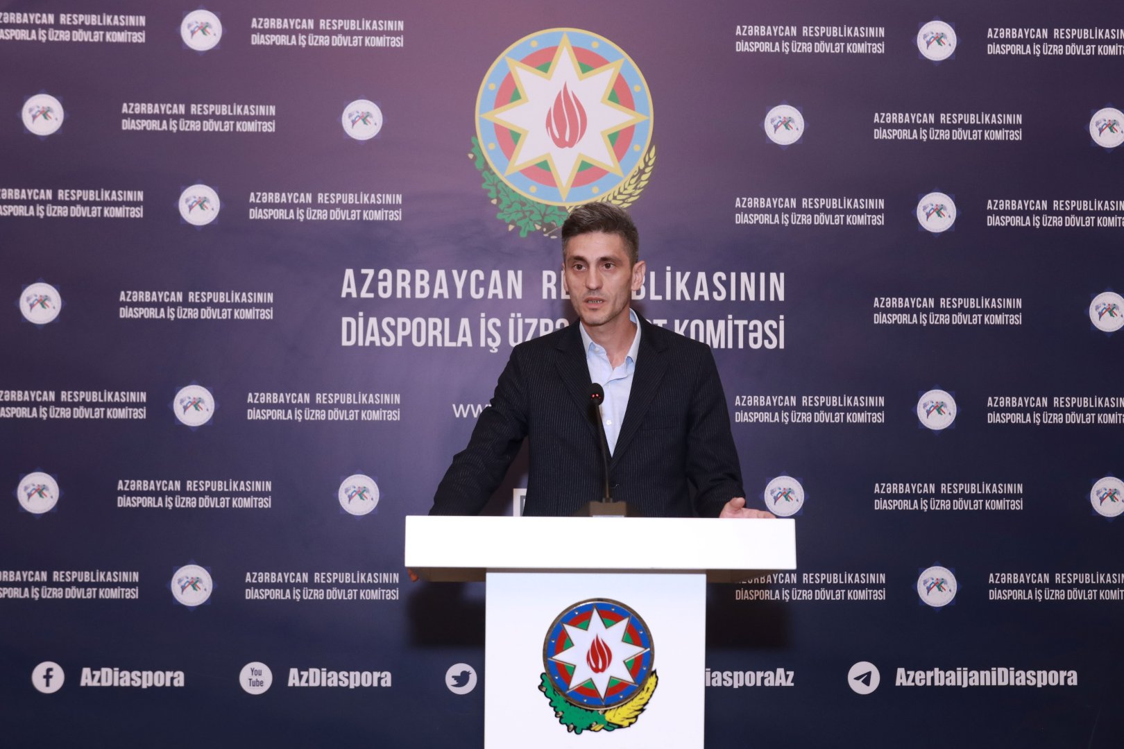Azerbaijani diaspora committee celebrates 102nd anniversary of National Leader Heydar Aliyev's birth (PHOTO)