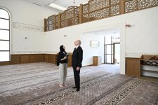 President Ilham Aliyev, First Lady Mehriban Aliyeva attend inauguration of Dashalti village mosque in Shusha district (PHOTO)