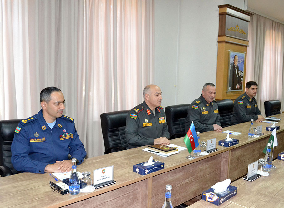 Pakistani delegation visits Azerbaijan National Defense University (PHOTO/VIDEO)