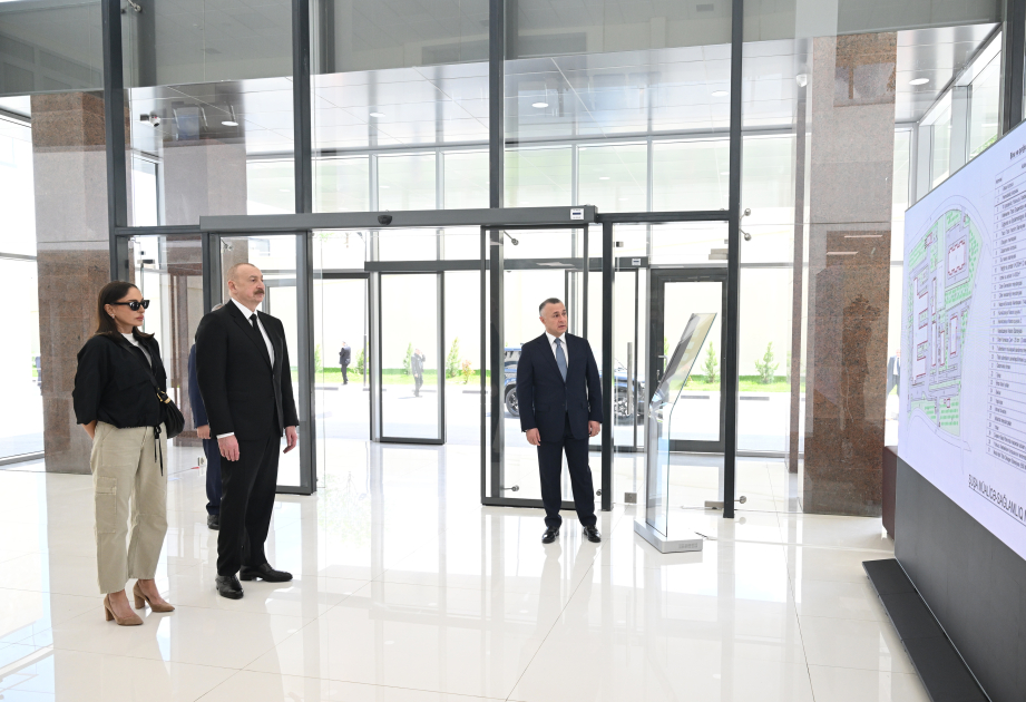President Ilham Aliyev, First Lady Mehriban Aliyeva attend opening of Shusha Wellness and Health Center (PHOTO)