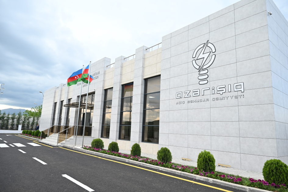 President Ilham Aliyev attends inauguration of “Khojaly" substation and Digital Control Center owned by “Azerishig” OJSC (PHOTO/VIDEO)