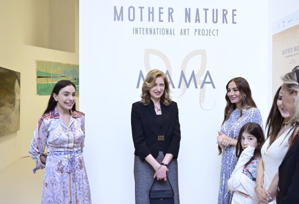 Heydar Aliyev Foundation VP Leyla Aliyeva, Arzu Aliyeva attend presentation of MAMA  “Mother Nature” exhibition in Rome (PHOTO)