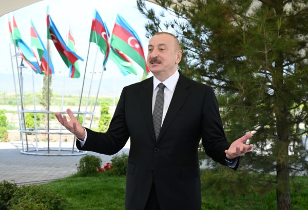 Today, in example of Kangarli, we see renewed Azerbaijan and restored Karabakh - President Ilham Aliyev