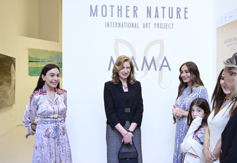 Heydar Aliyev Foundation VP Leyla Aliyeva, Arzu Aliyeva attend presentation of MAMA  “Mother Nature” exhibition in Rome (PHOTO)
