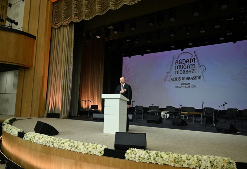 We are working on a cable road project connecting Shusha with Khankendi - President Ilham Aliyev