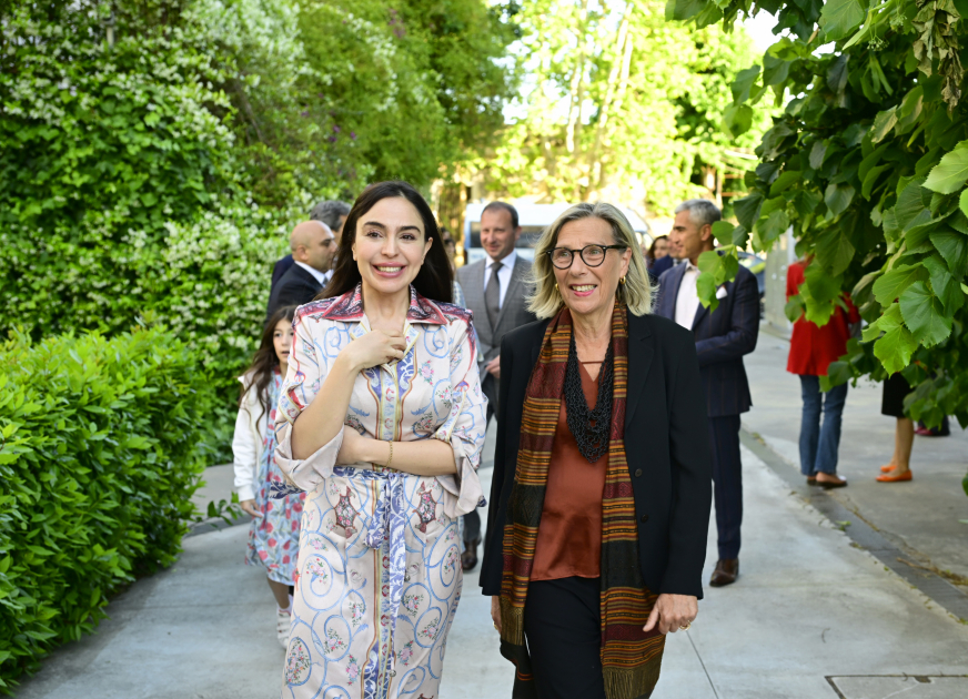 Heydar Aliyev Foundation VP Leyla Aliyeva, Arzu Aliyeva attend presentation of MAMA  “Mother Nature” exhibition in Rome (PHOTO)