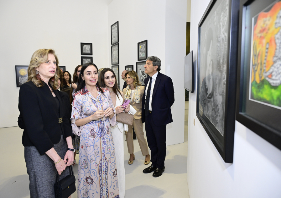 Heydar Aliyev Foundation VP Leyla Aliyeva, Arzu Aliyeva attend presentation of MAMA  “Mother Nature” exhibition in Rome (PHOTO)