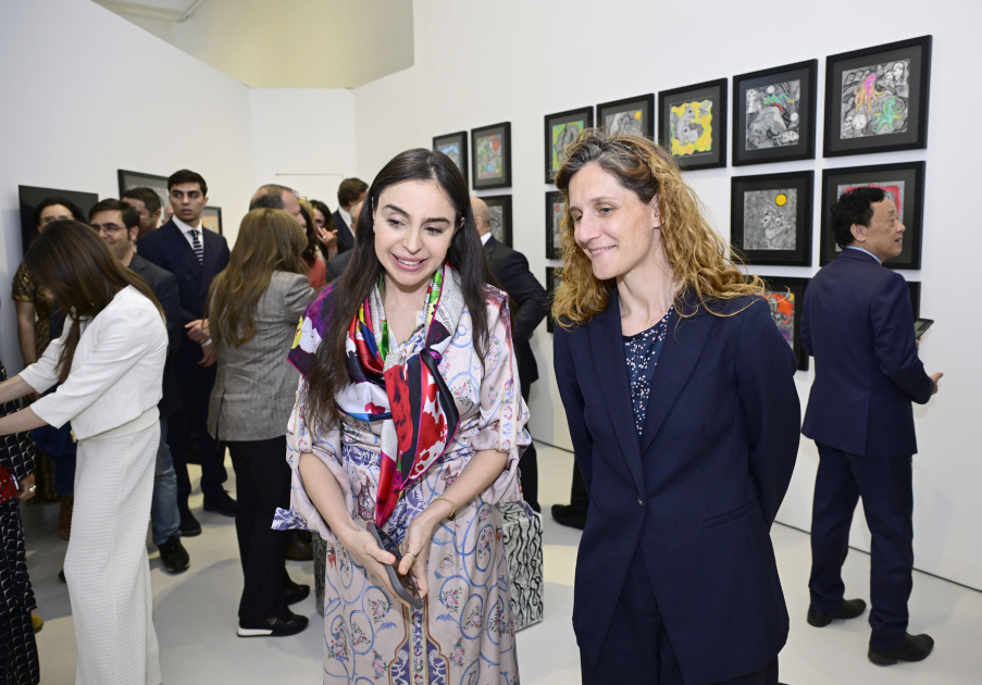 Heydar Aliyev Foundation VP Leyla Aliyeva, Arzu Aliyeva attend presentation of MAMA  “Mother Nature” exhibition in Rome (PHOTO)