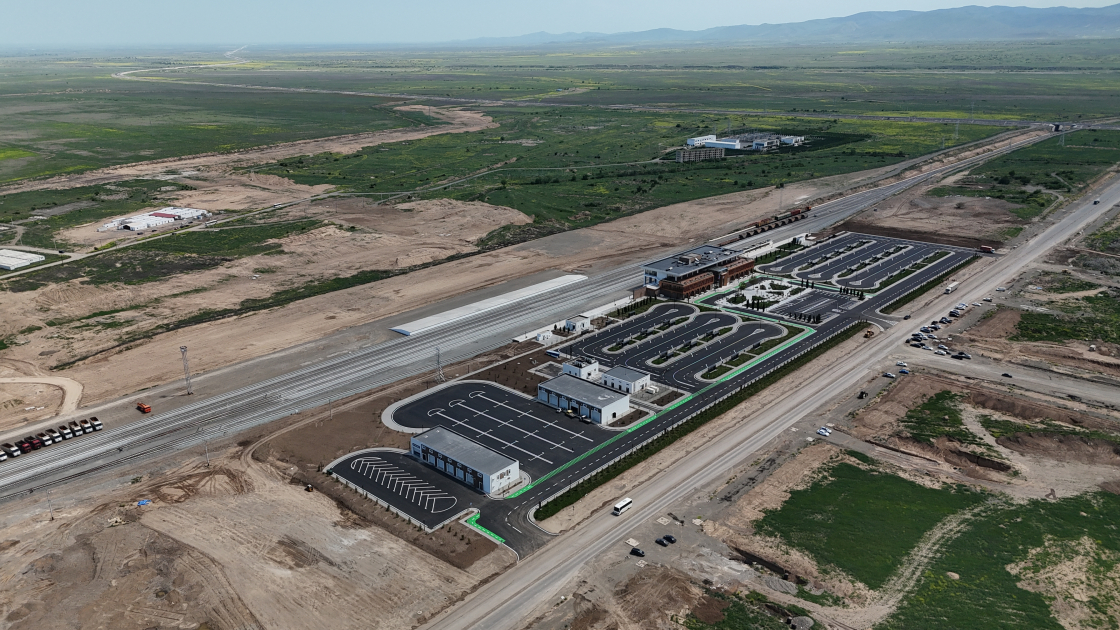 President Ilham Aliyev attends opening of Aghdam Railway and Bus Station Complex (PHOTO)