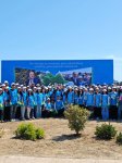 Heydar Aliyev Foundation VP Leyla Aliyeva, Arzu Aliyeva participate in tree-planting campaign held in Baku (PHOTO)