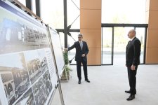President Ilham Aliyev attends opening of Aghdam Railway and Bus Station Complex (PHOTO)