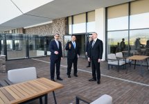 President Ilham Aliyev attends opening of Aghdam Railway and Bus Station Complex (PHOTO)