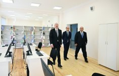President Ilham Aliyev attends opening ceremony of first phase of Kangarli village in Aghdam (PHOTO)