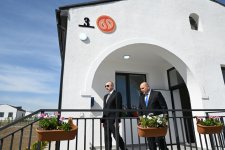 President Ilham Aliyev attends opening ceremony of first phase of Kangarli village in Aghdam (PHOTO)