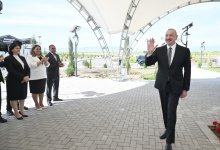 President Ilham Aliyev attends opening ceremony of first phase of Kangarli village in Aghdam (PHOTO)